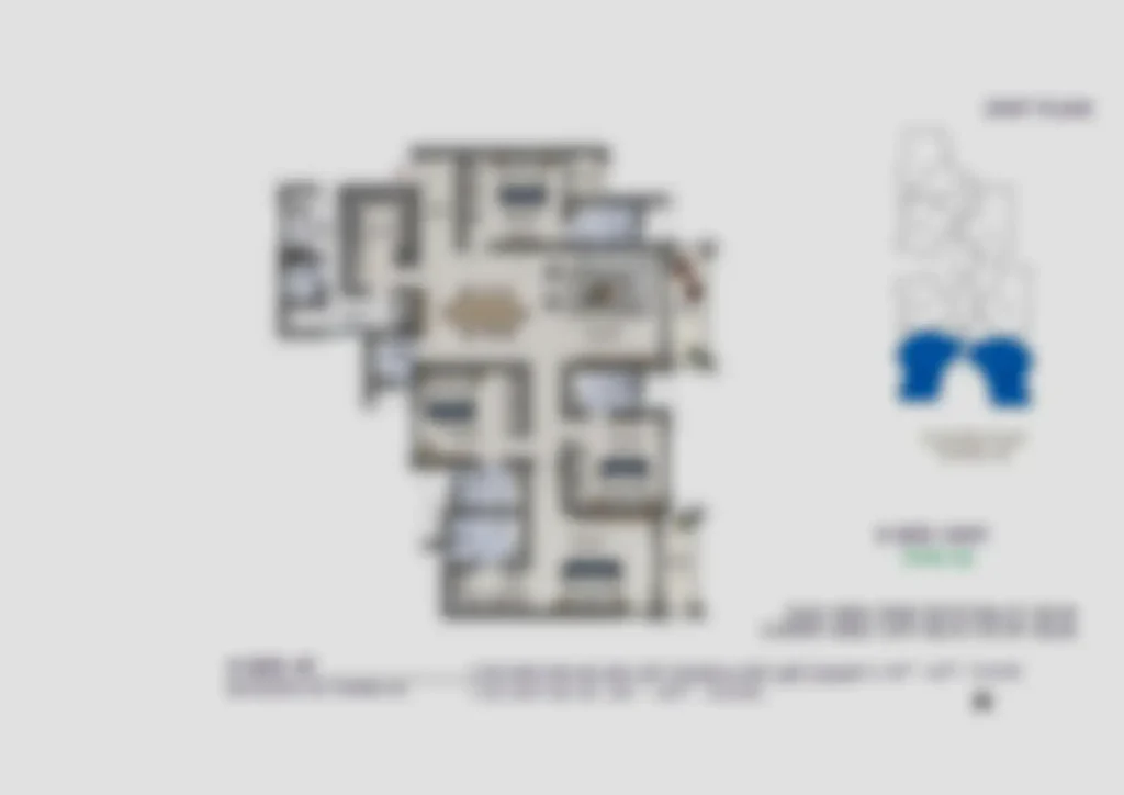 3 BHK Floor Plan